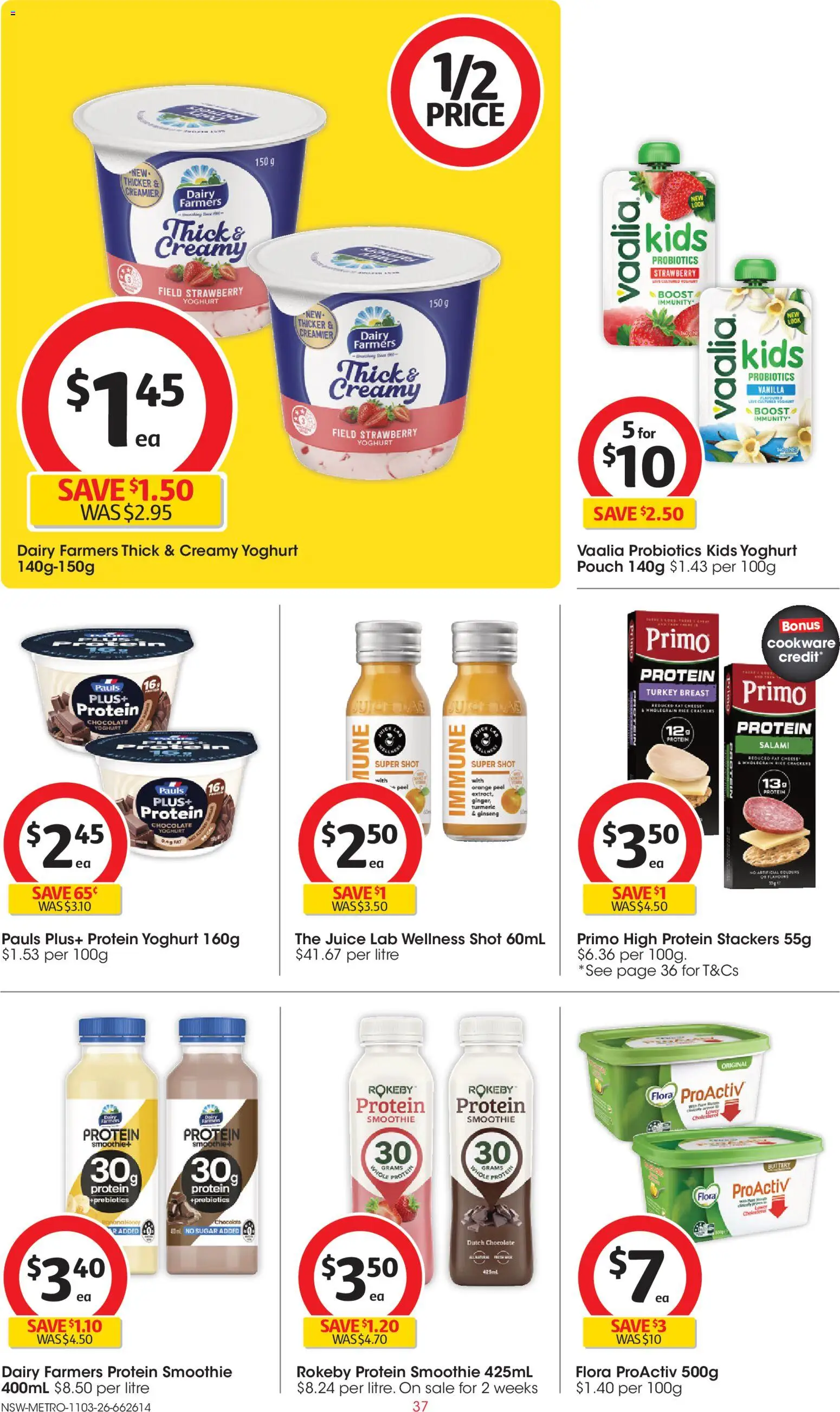Coles catalogue  - page 37- valid from 11/03/2026