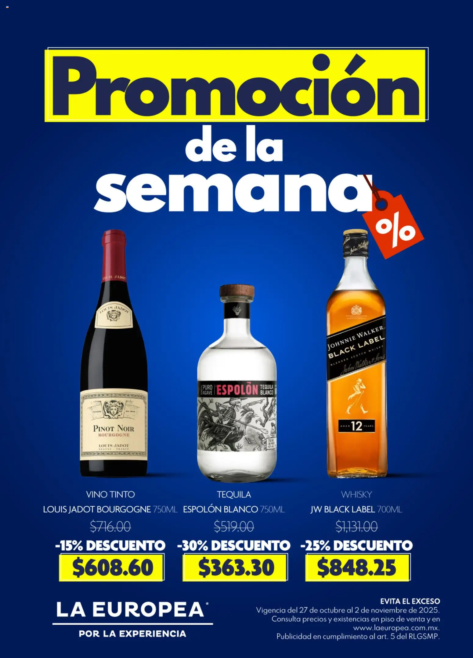 La Europea catálogo Promoción de la semana - página 1- válido desde 27/10/2025