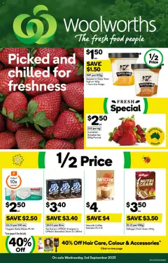 Woolworths catalogue preview - valid from 03/09/2025