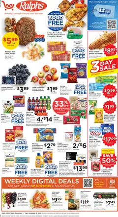 Preview Ralphs Weekly Ad valid from 12/03/2025