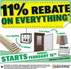 Preview Menards - Weekly Ad valid from 02/15/2026
