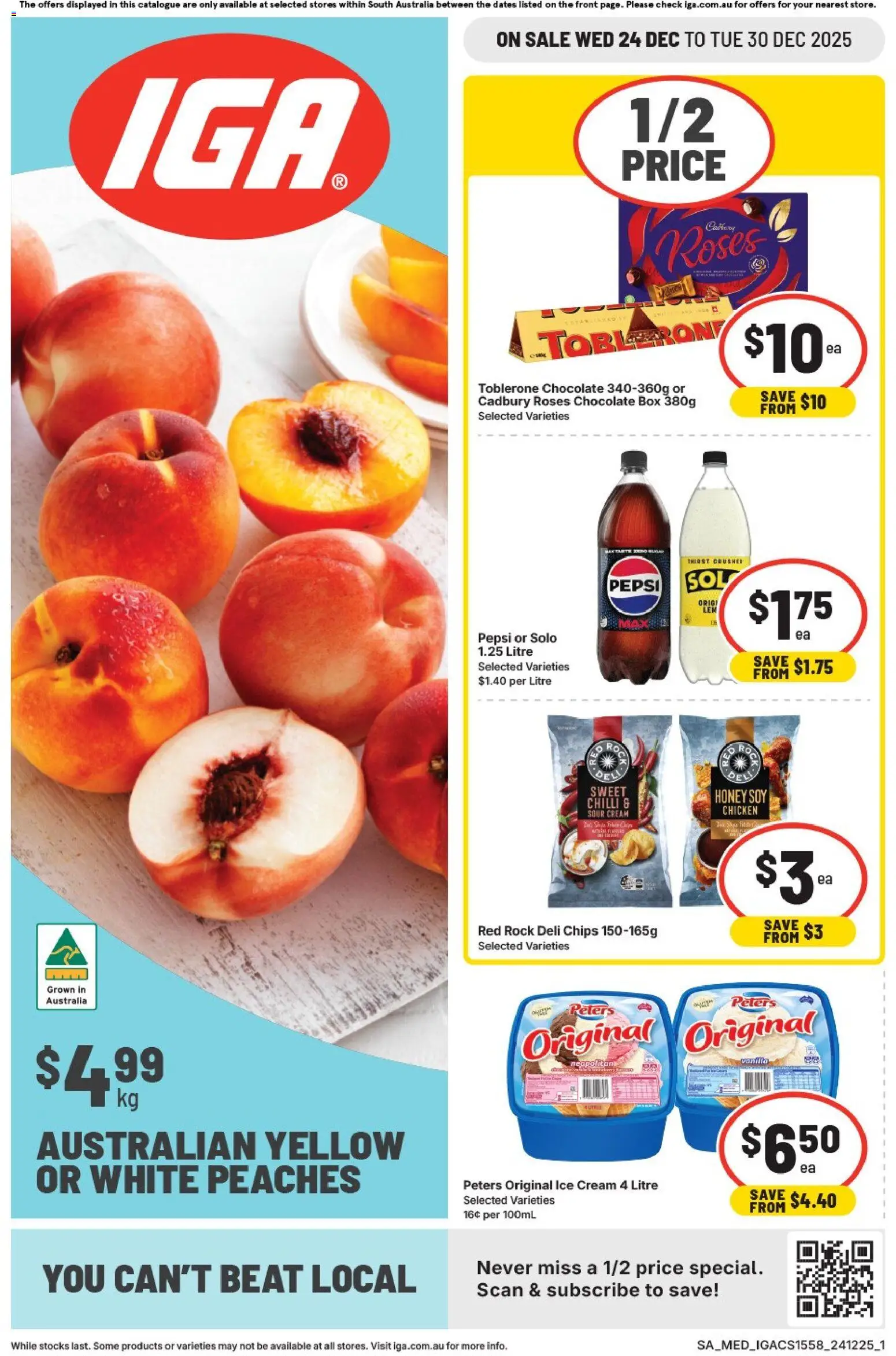 IGA Catalogue SA - page 1- valid from 24/12/2025
