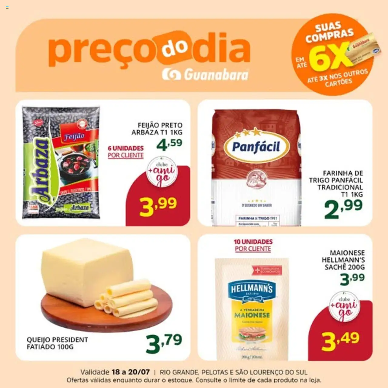 Supermercado Guanabara - Ofertas da semana - página 2- válido a partir de 18/07/2025
