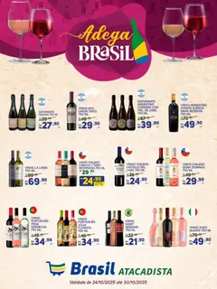 Pré-visualização Brasil Atacadista - Ofertas Adega válida a partir de 24/10/2025