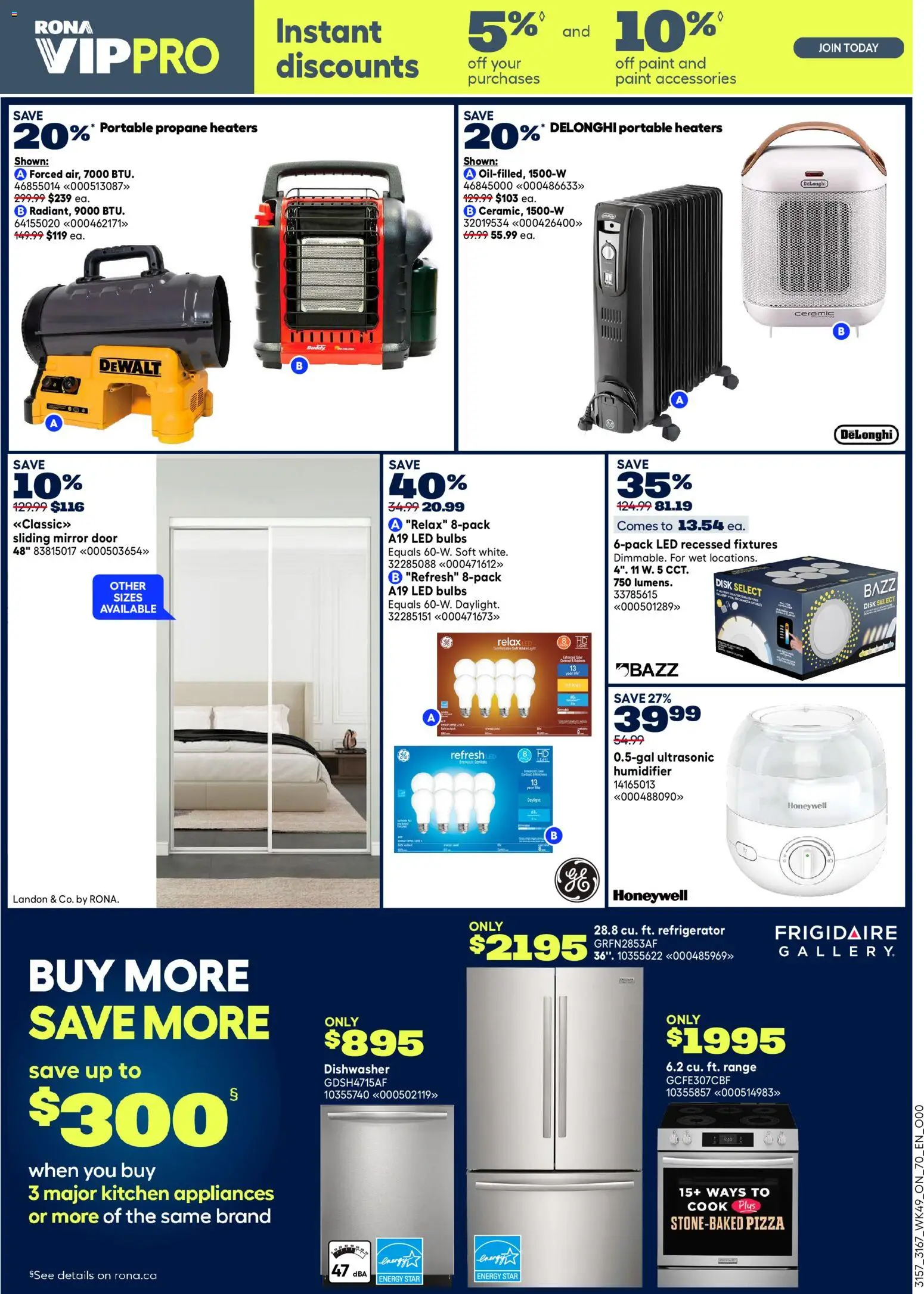 Rona weekly flyer - page 4- valid from Jan 1, 2026