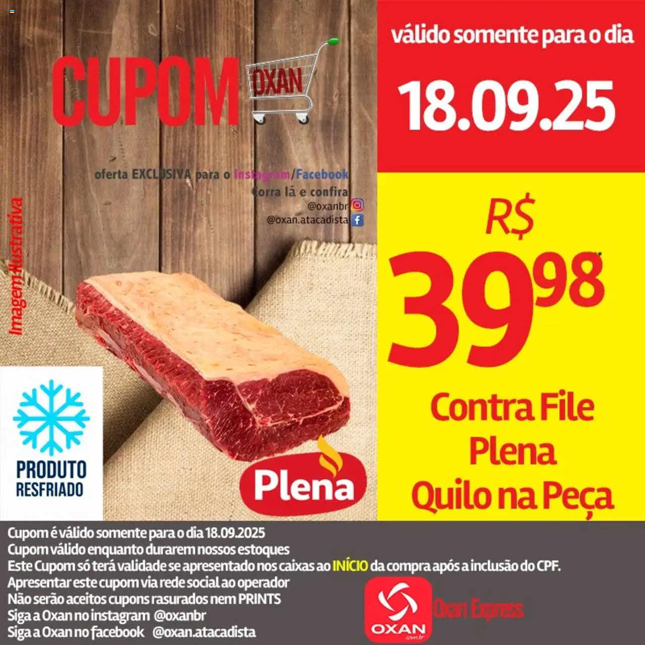 Oxan Atacadista - Ofertas da semana - página 1- válido a partir de 18/09/2025
