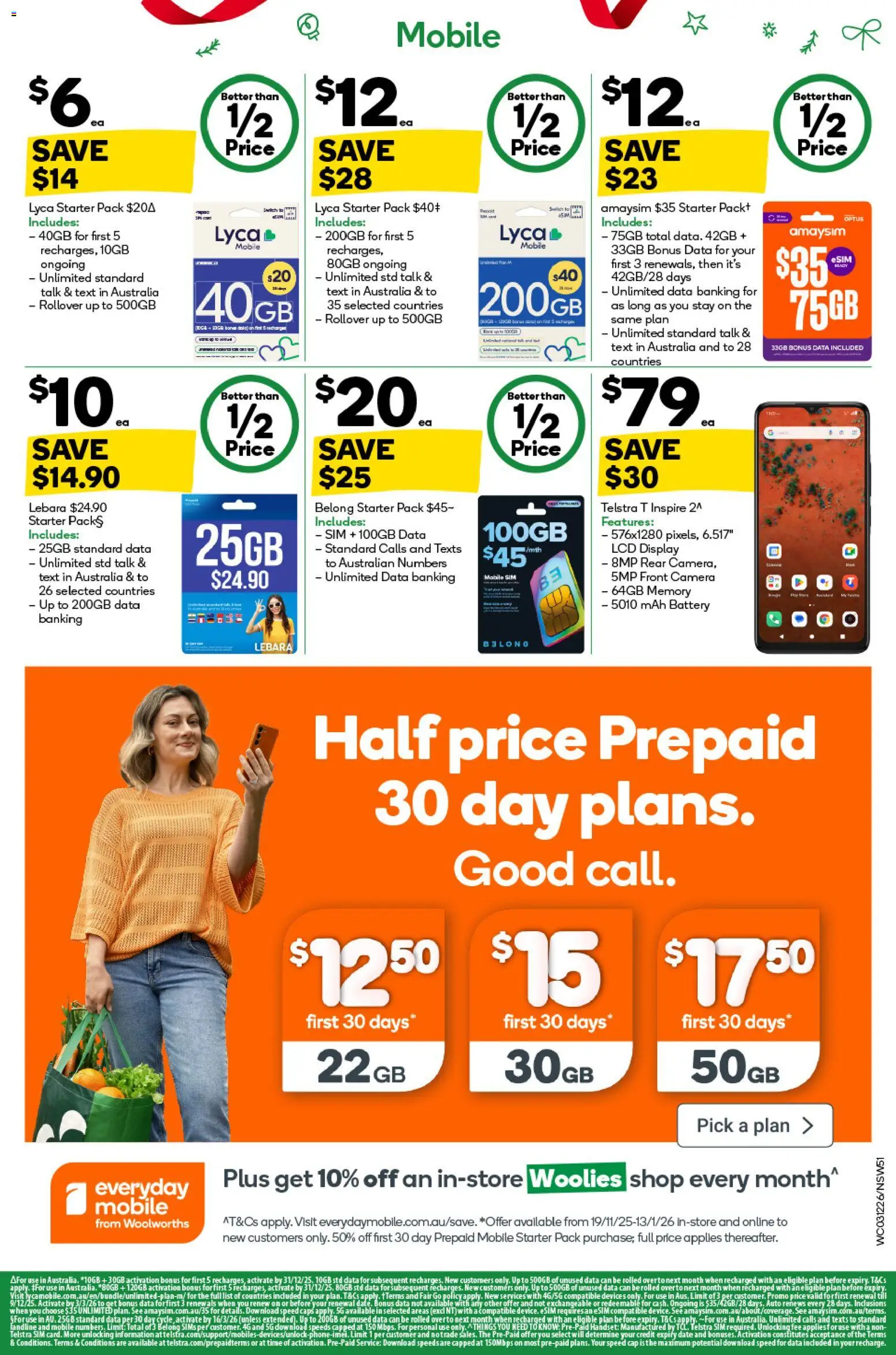 Weekly catalogue Woolworths 03/12 - page 51- valid from 03/12/2025