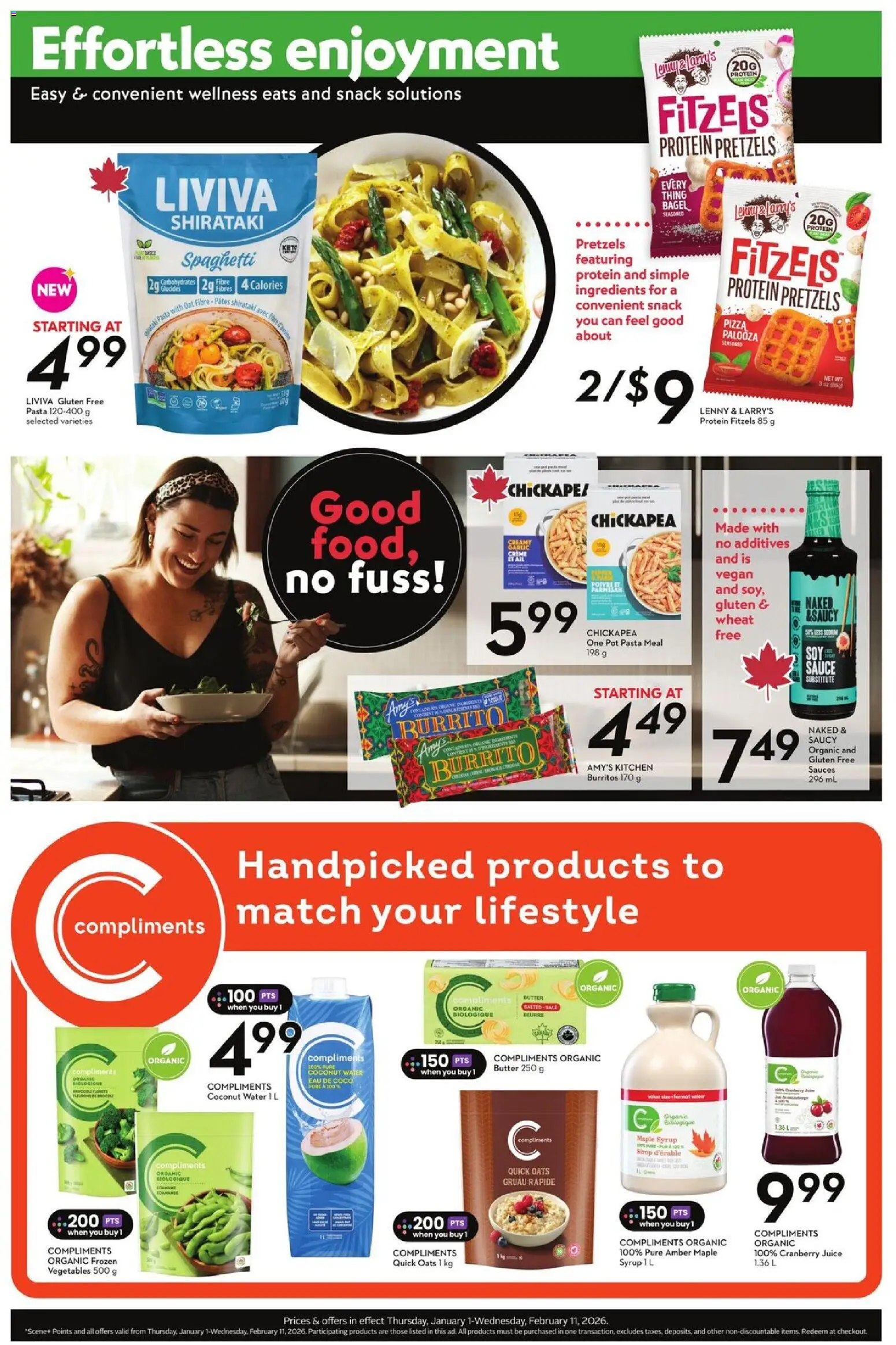 Sobeys - Natural and Wellness Booklet - page 4- valid from Jan 1, 2026