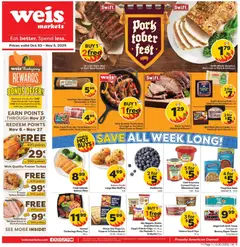 Preview Weis Weekly Circular - DE valid from 10/30/2025