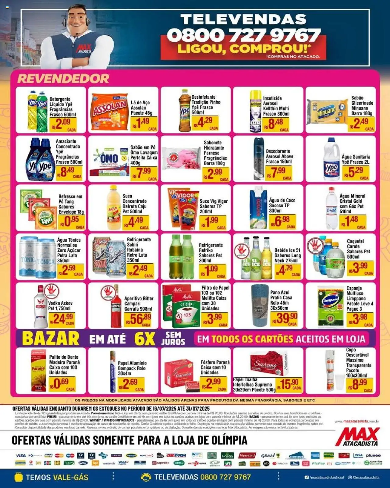 Max Atacadista - Ofertas Linha Profissional - página 4- válido a partir de 16/07/2025

