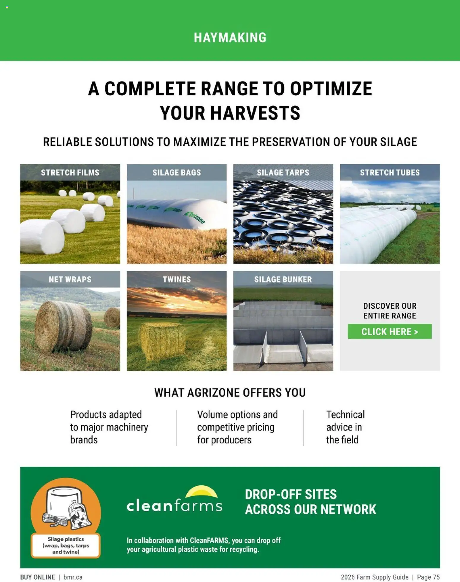BMR - Agrizone - 2026 Farm Supply Guide - page 75- valid from Jan 9, 2026