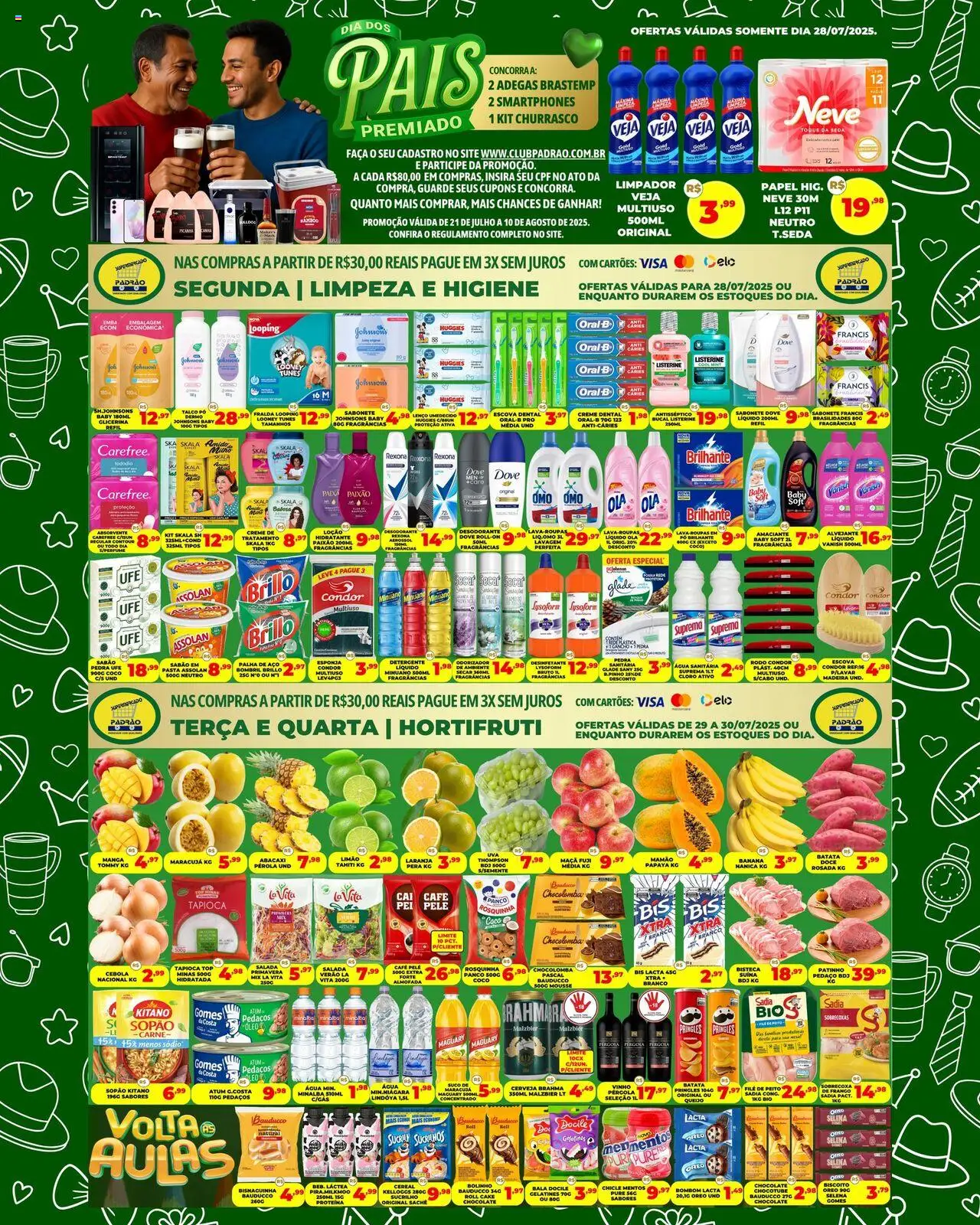 Supermercado Padrão - Ofertas da semana - página 1- válido a partir de 28/07/2025
