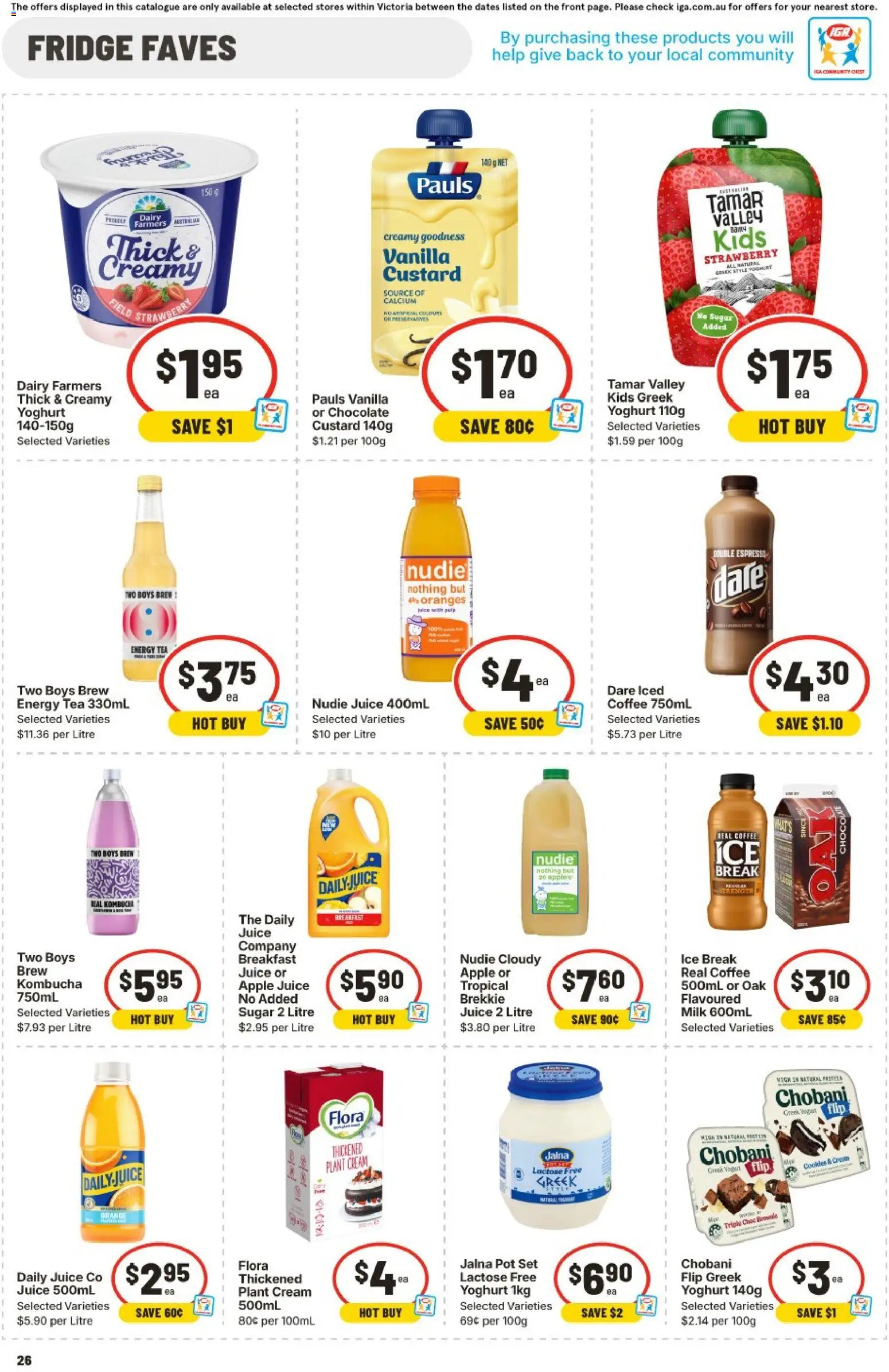 IGA catalogue  - page 25- valid from 11/03/2026
