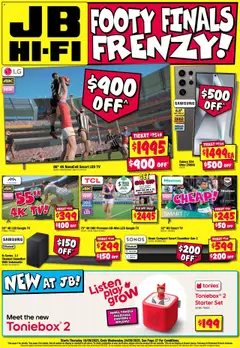 JB Hi-Fi catalogue preview - valid from 18/09/2025
