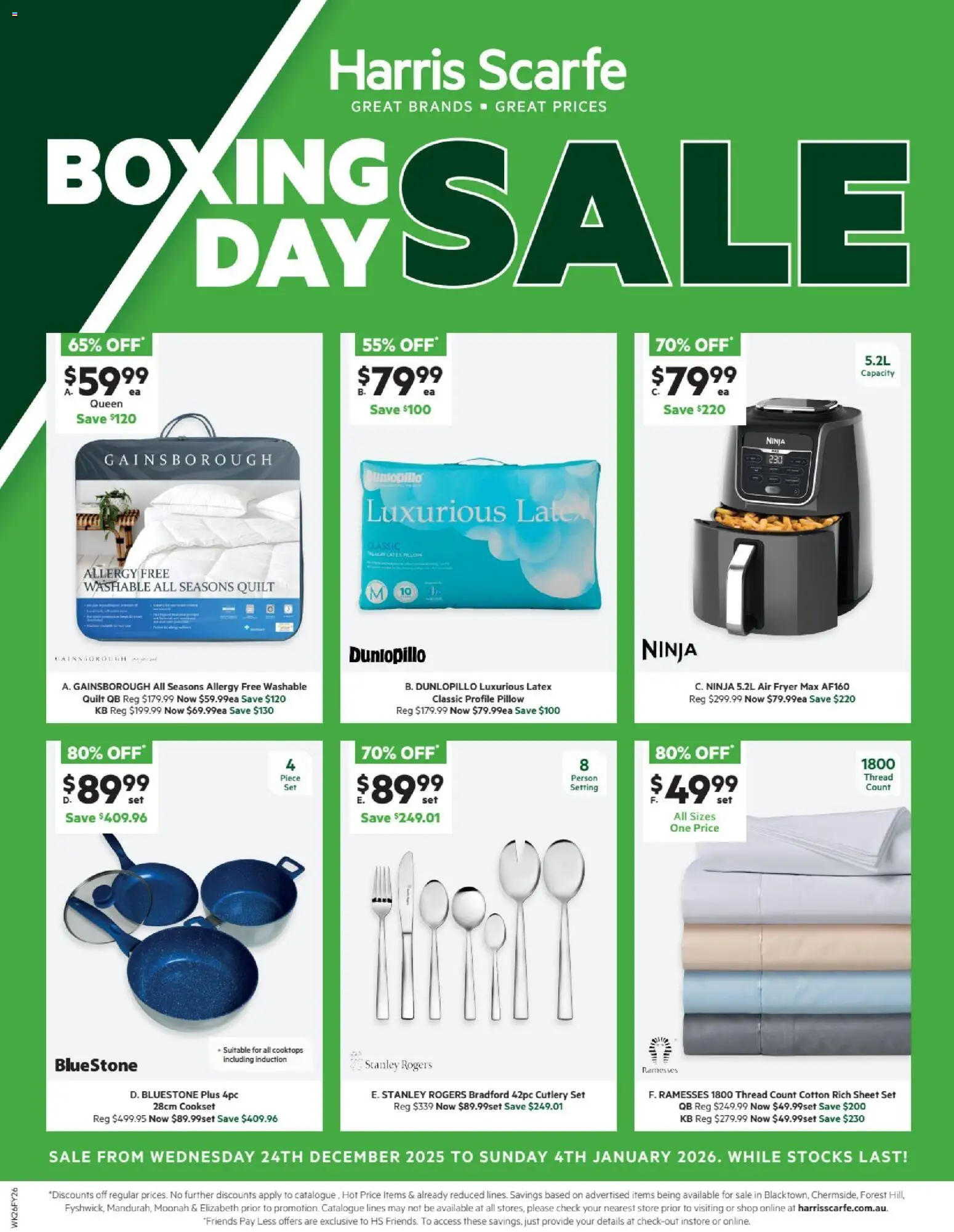 Harris Scarfe Catalogue - page 1- valid from 24/12/2025