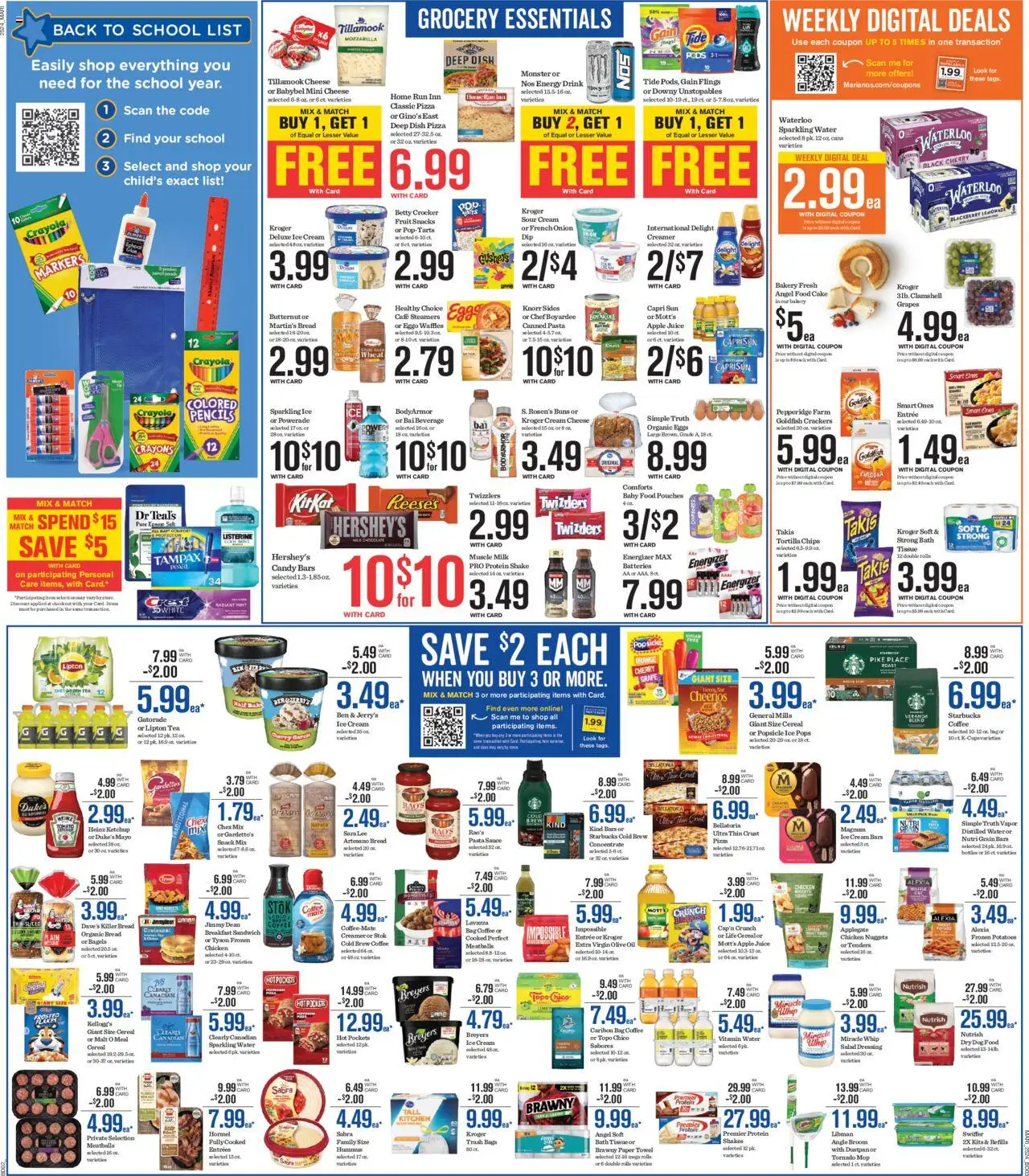 Mariano's Weekly Ad - page 4- valid from 07/16/2025