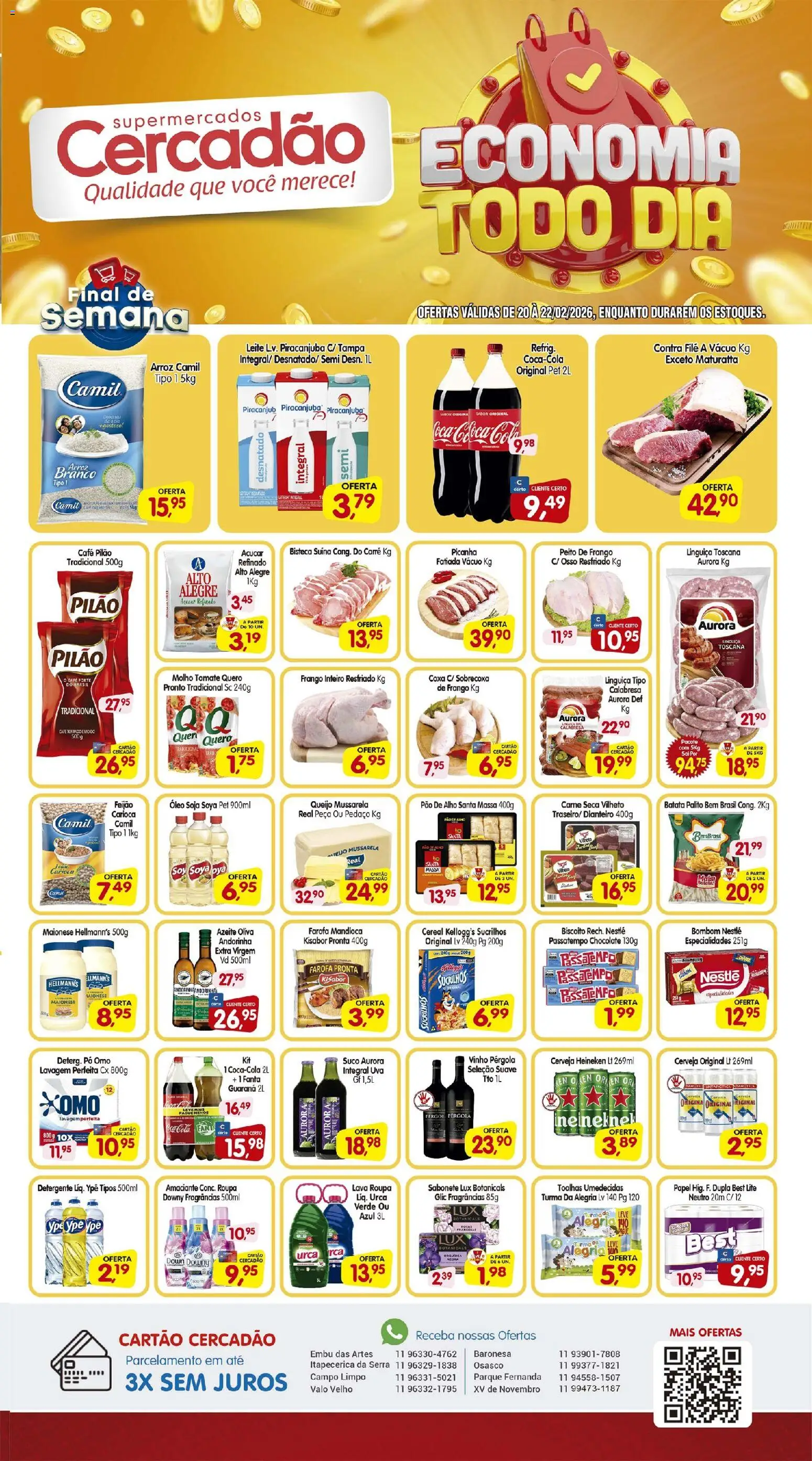 Cercadão - Ofertas da semana - página 1- válido a partir de 20/02/2026
