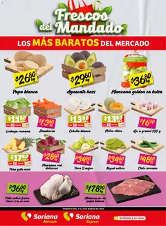 Soriana Frescos del Mandado Mercado: Nuevo León válido desde 03/03/2026