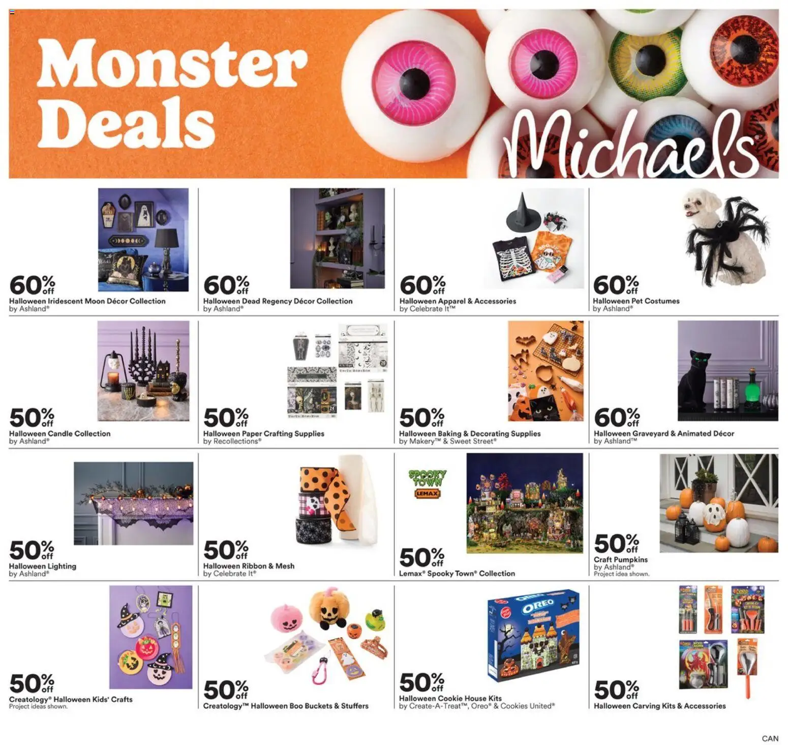 Michaels weekly flyer / circulaire - page 1- valid from Oct 24, 2025