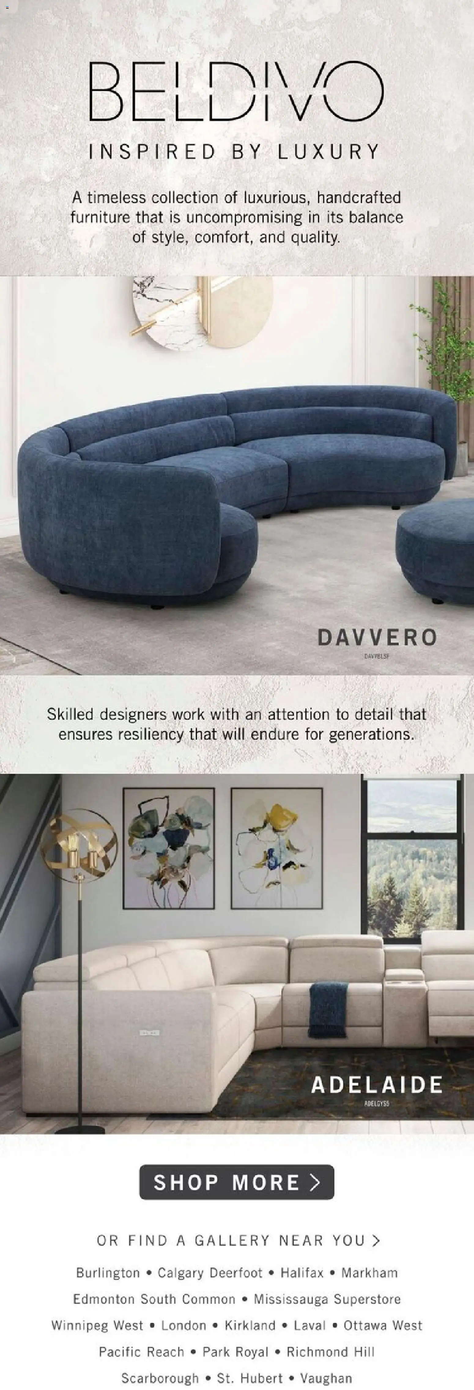 The Brick weekly flyer / circulaire - page 8- valid from Feb 18, 2026