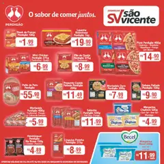 Pré-visualização Supermercados São Vicente - Ofertas Perdigão válida a partir de 03/09/2025