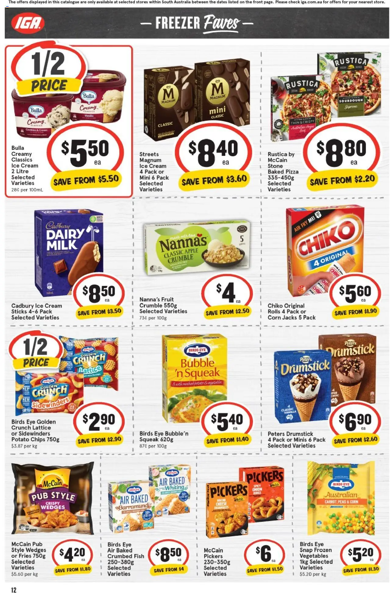 IGA Catalogue SA - page 16- valid from 16/07/2025