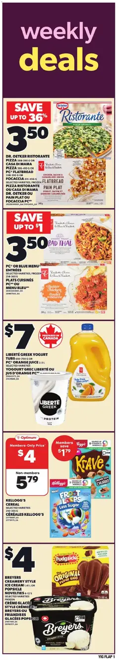 Preview Independent Grocer weekly flyer / circulaire valid from Apr 9, 2026