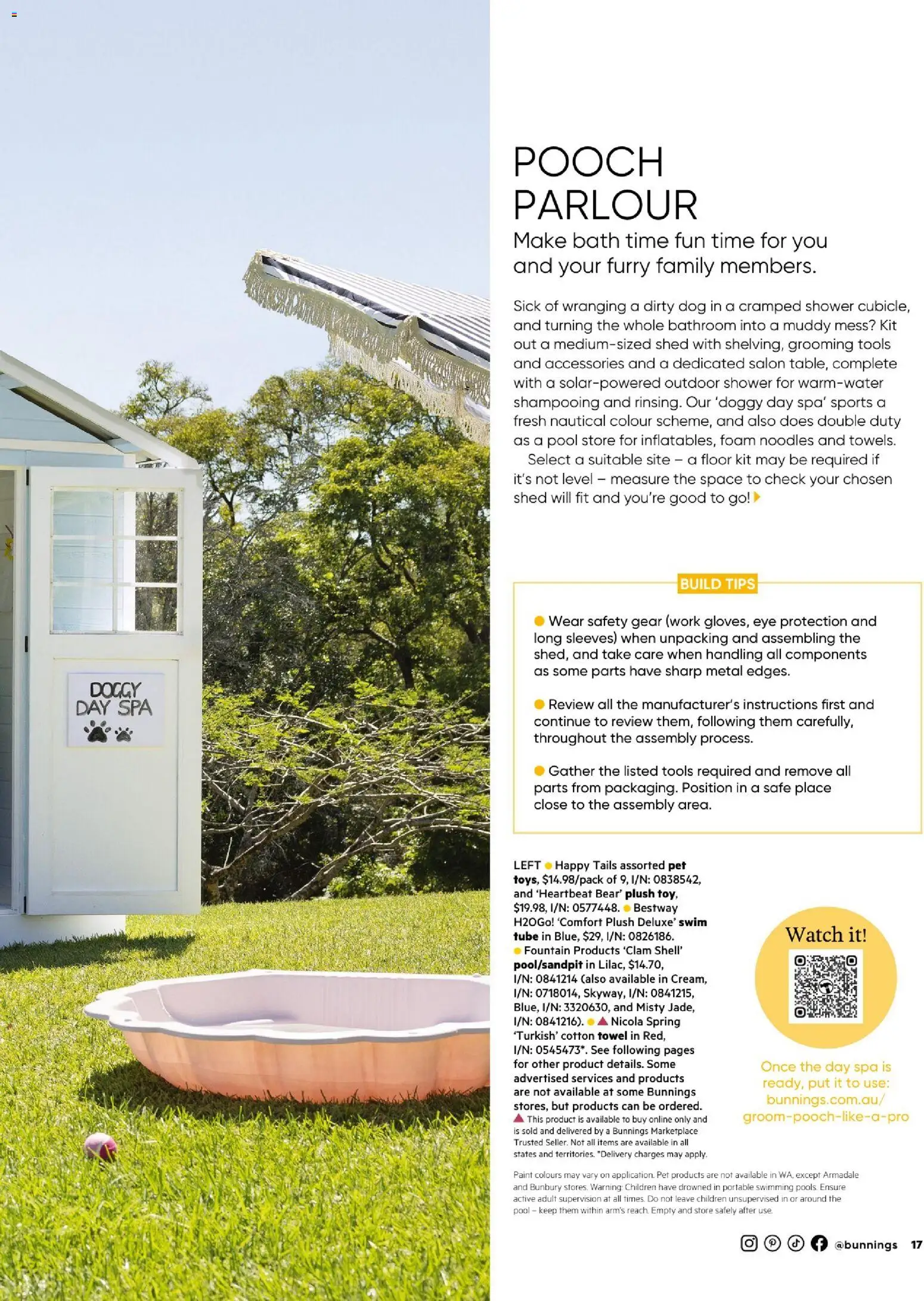 Catalogue Bunnings Warehouse January - page 17- valid from 01/01/2026