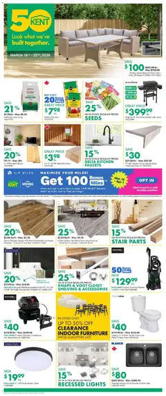 Preview Kent weekly flyer / circulaire valid from Mar 19, 2026
