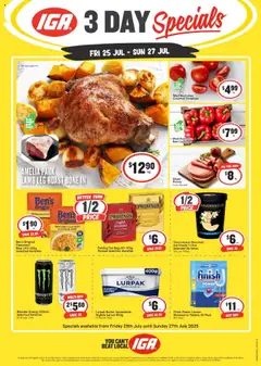 IGA catalogue preview - valid from 25/07/2025