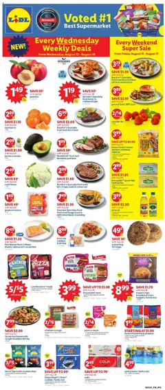 Preview Lidl Weekly Ad valid from 08/13/2025