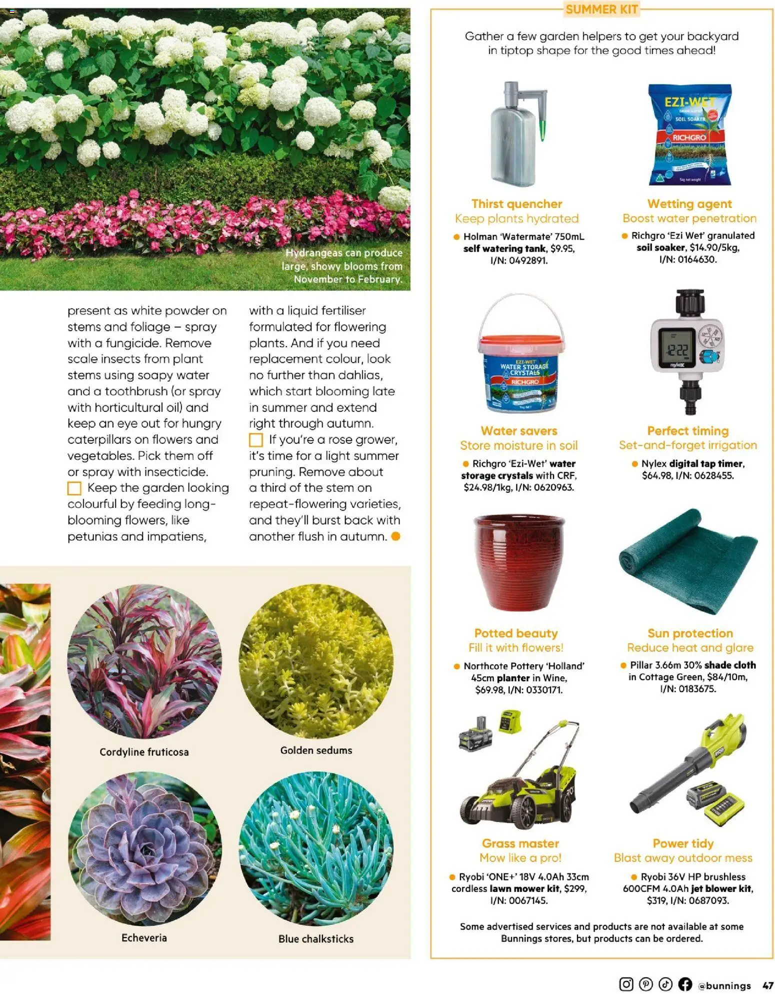 Catalogue Bunnings Warehouse December  - page 47- valid from 01/12/2025