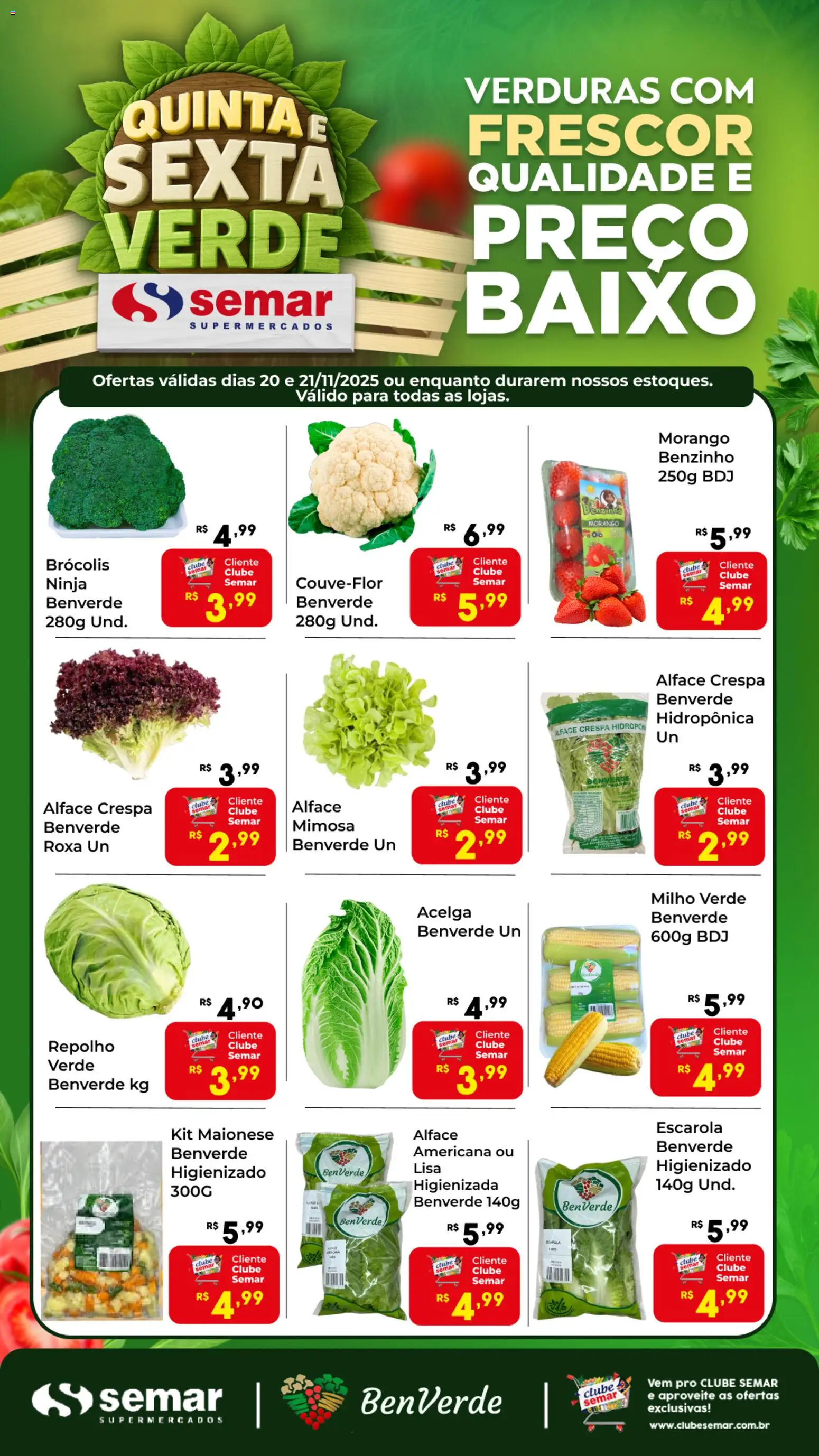 Semar Supermercado - Ofertas BenVerde - página 1- válido a partir de 20/11/2025
