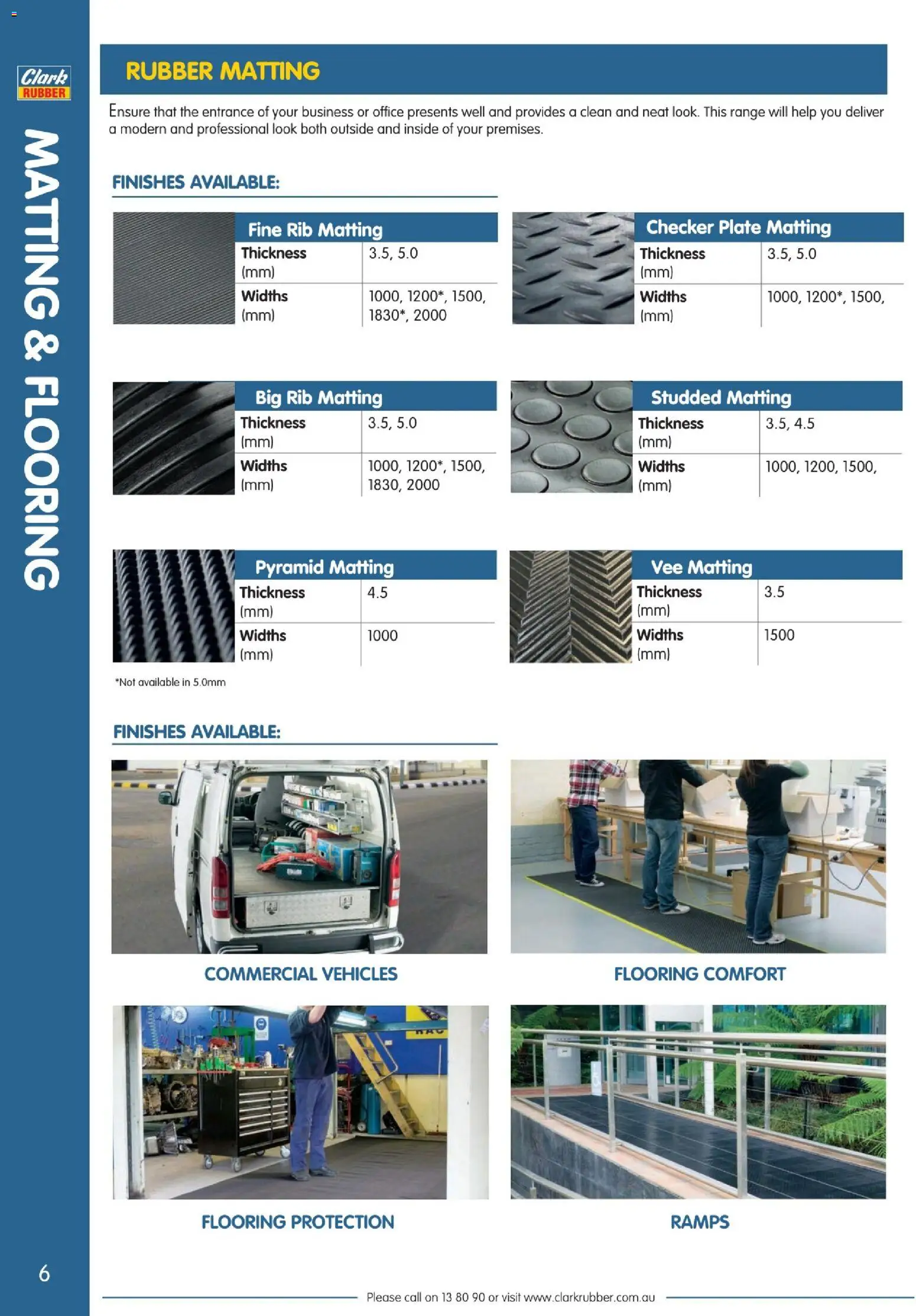 Clark Rubber catalogue  - page 6- valid from 02/04/2026
