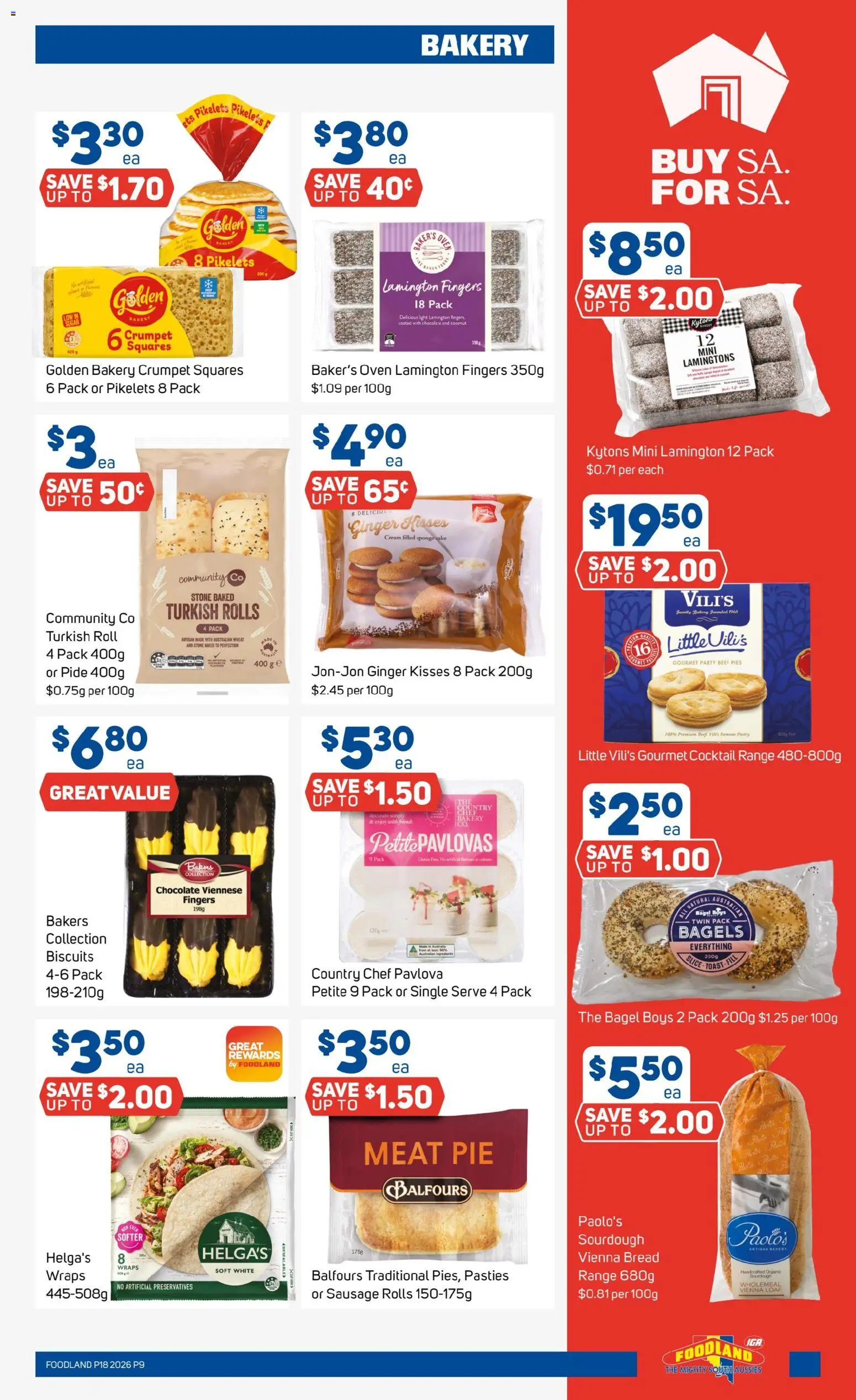 Foodland catalogue  - page 9- valid from 29/04/2026