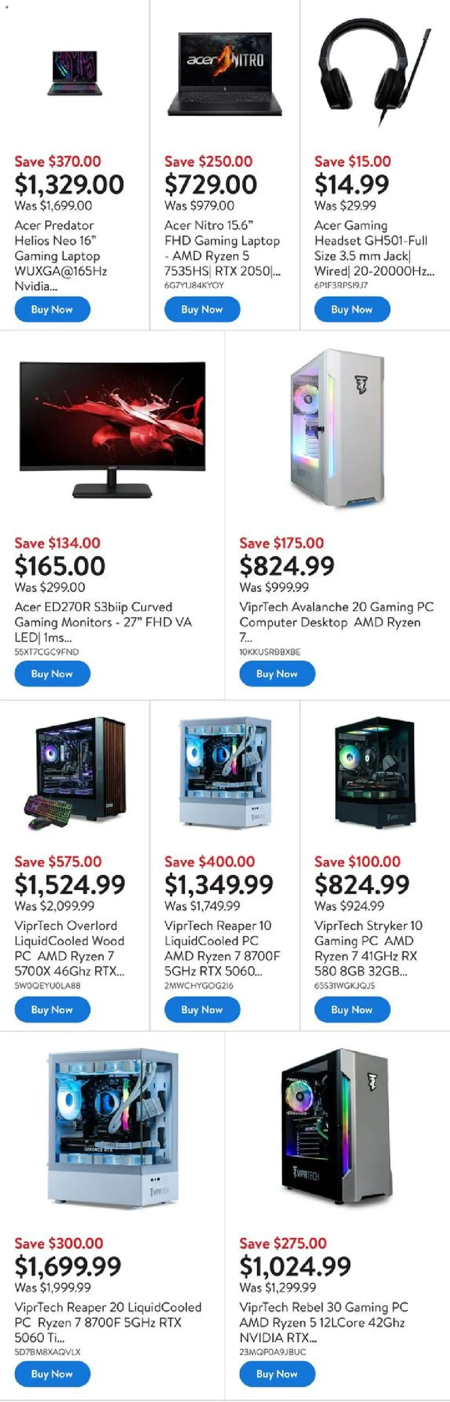 Walmart - Extended Aisle - page 6- valid from Nov 6, 2025