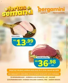 Pré-visualização Supermercado Bergamini - Ofertas da semana válida a partir de 29/07/2025