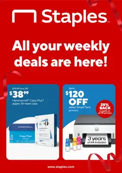 Preview Staples Weekly Ad valid from 03/02/2026