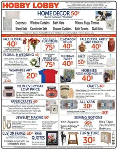 Preview Hobby Lobby Weekly Ad valid from 08/03/2025