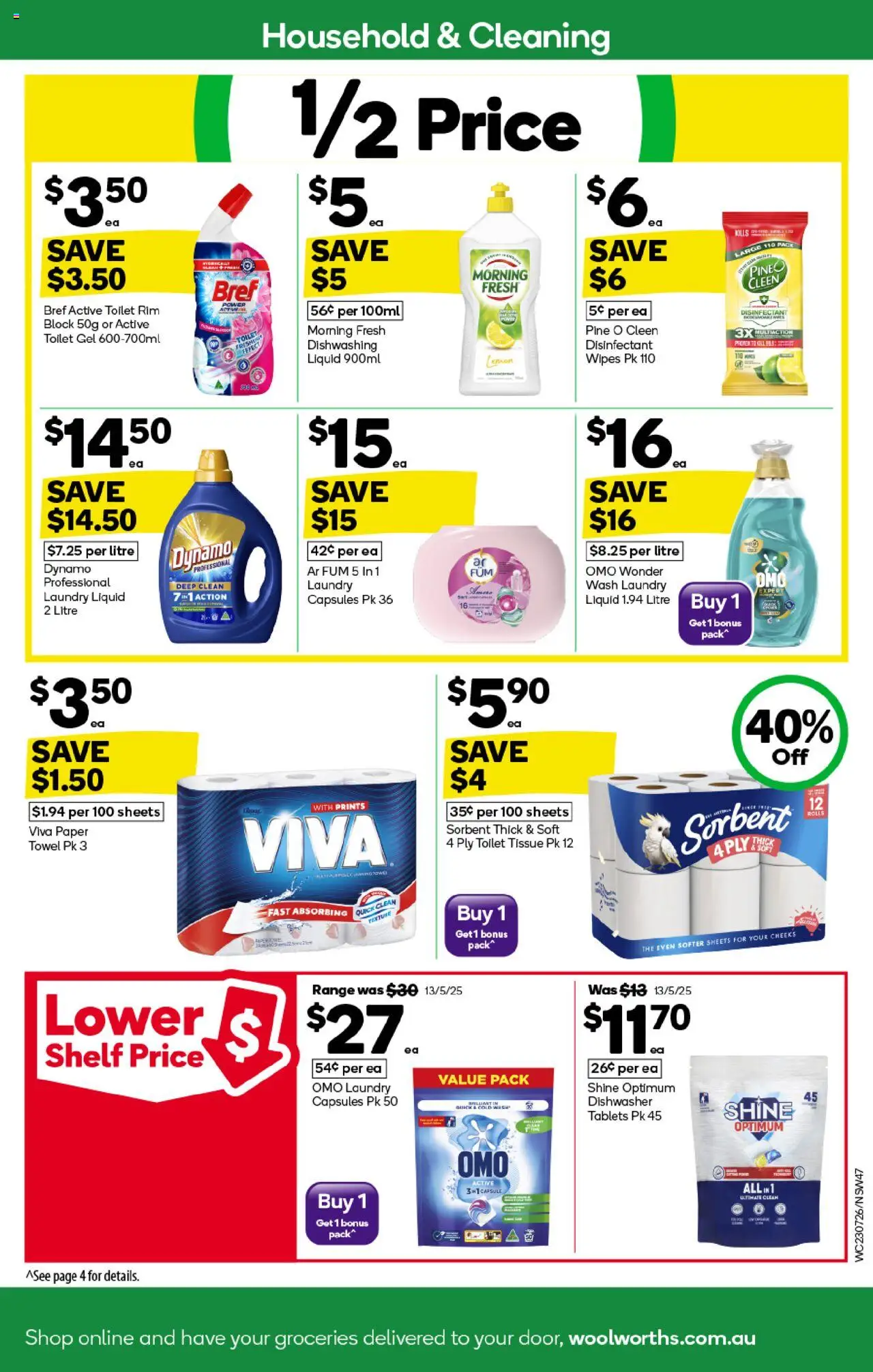 Weekly catalogue Woolworths NSW 23/07 - page 45- valid from 23/07/2025