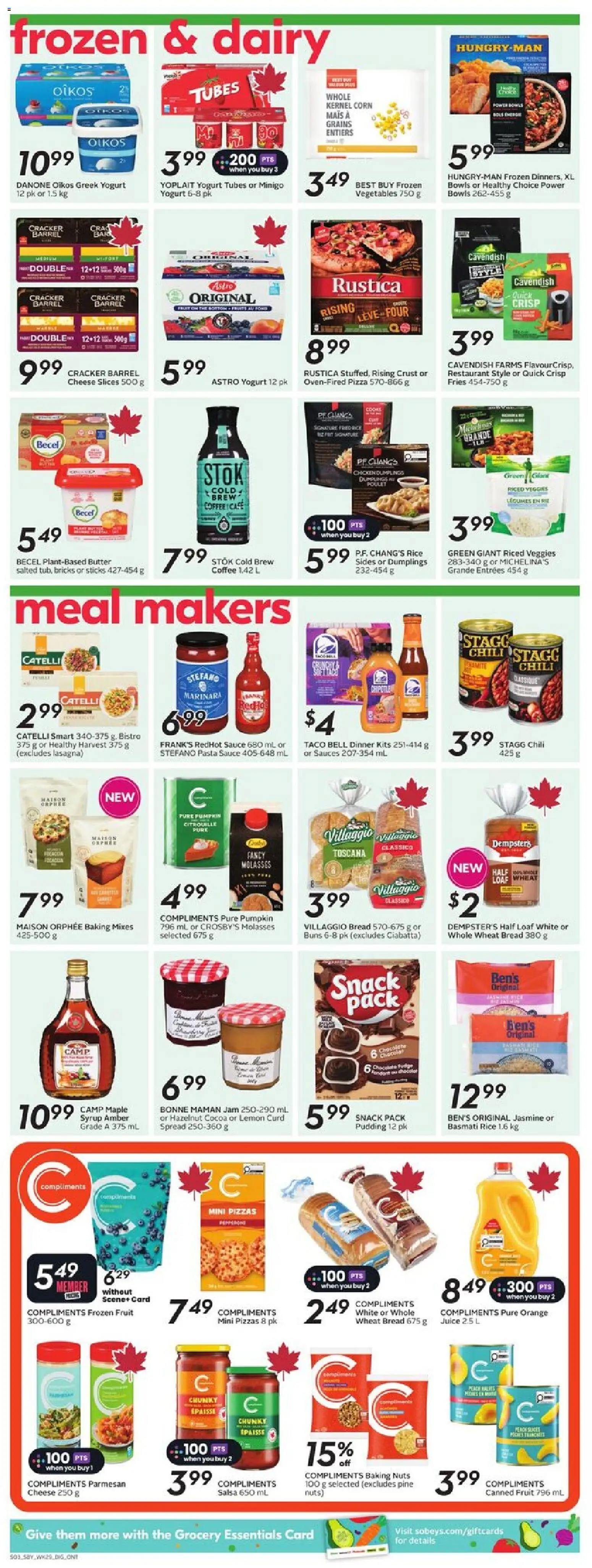 Sobeys weekly flyer / circulaire - page 11- valid from Nov 13, 2025