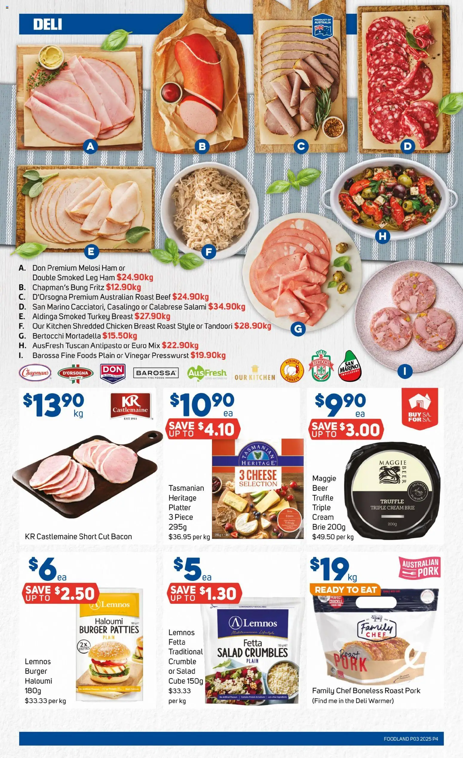 Foodland  Catalogue  - page 4- valid from 14/01/2026