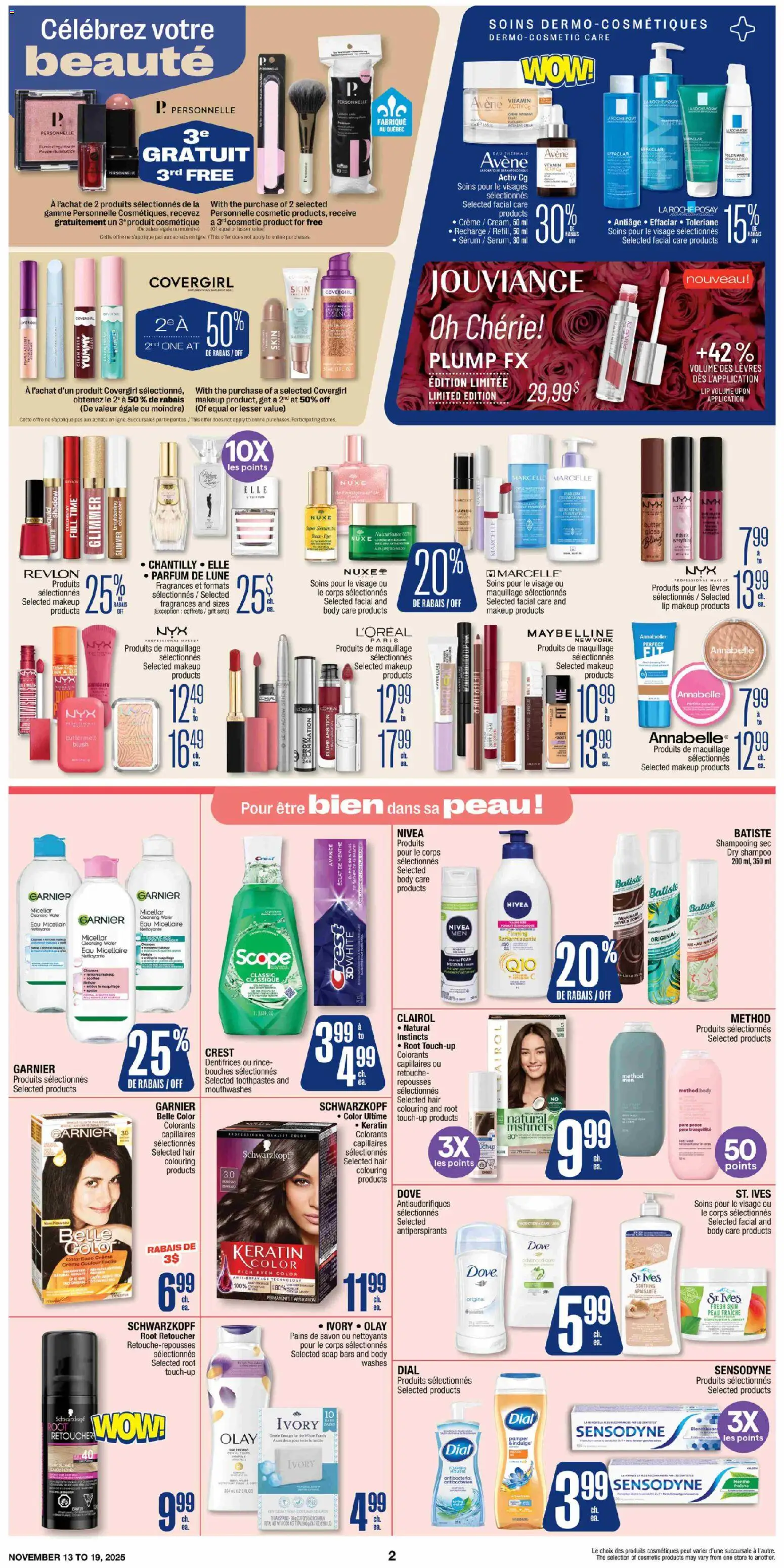 Jean Coutu - Santé beauté - page 2- valid from Nov 13, 2025
