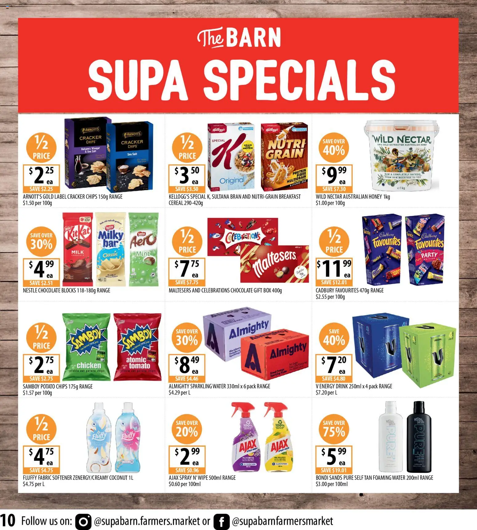 Supabarn catalogue  - page 10- valid from 15/04/2026