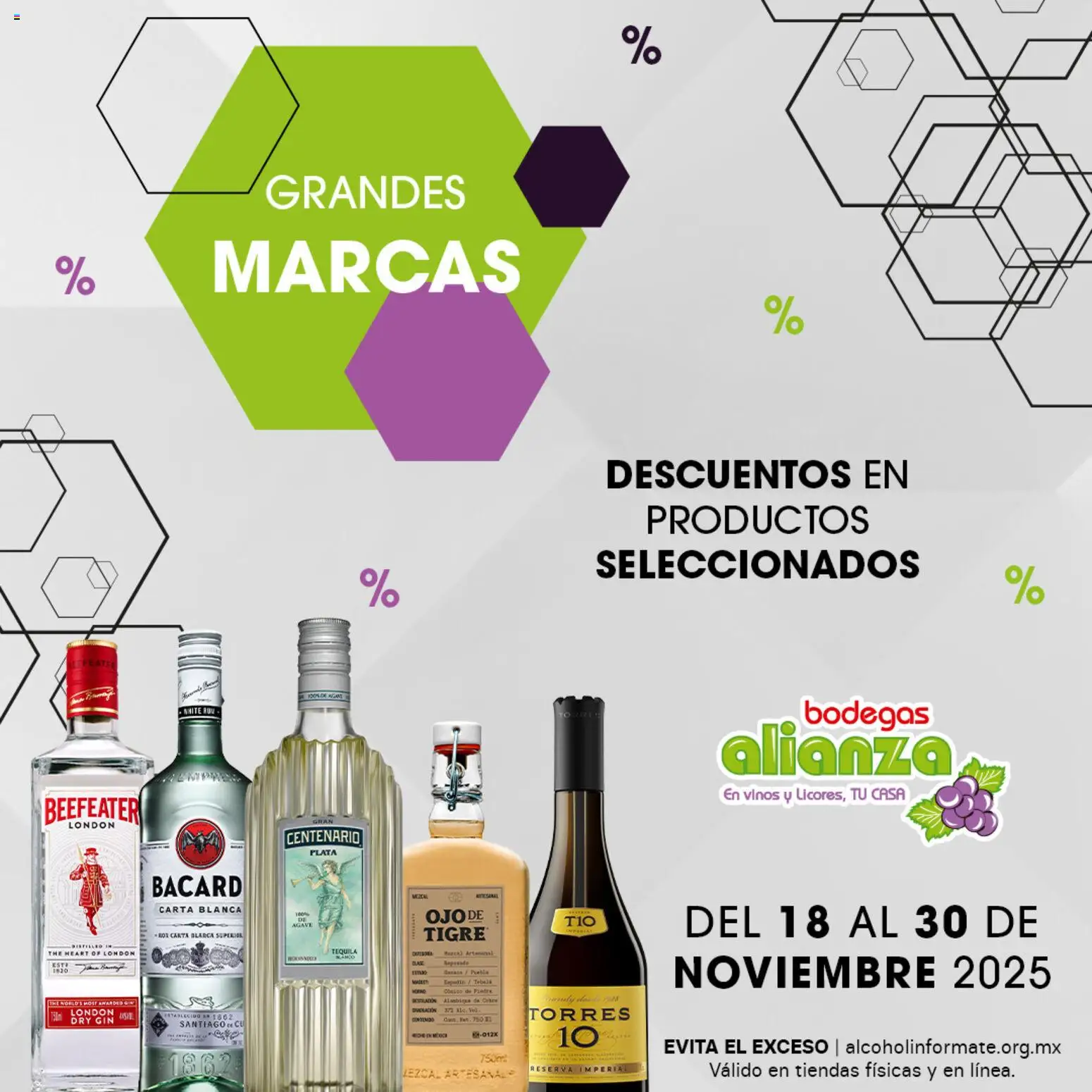 Bodegas Alianza catálogo Grandes Marcas - página 1- válido desde 18/11/2025