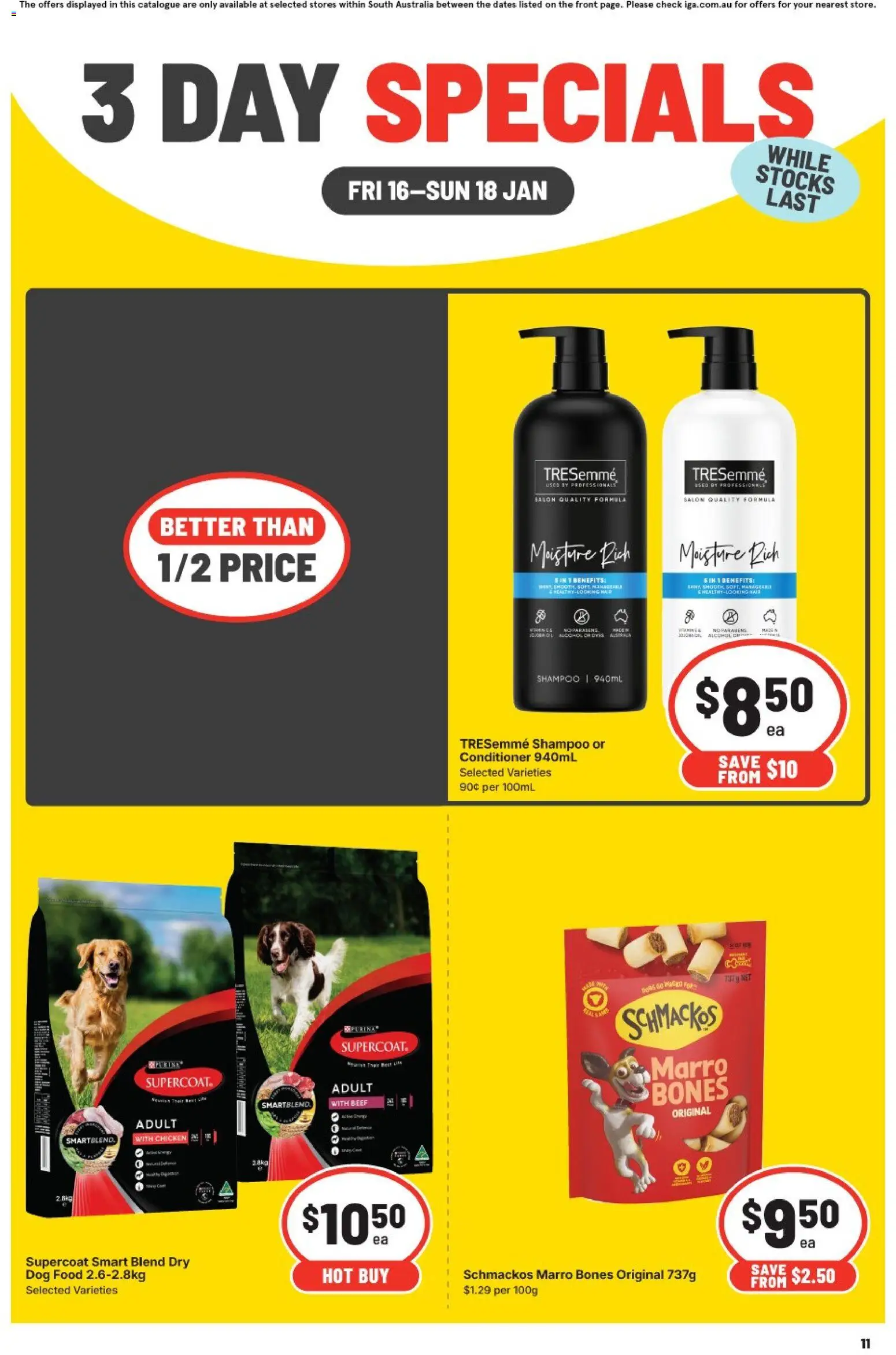 IGA - 3 Day Specials SA - page 4- valid from 16/01/2026