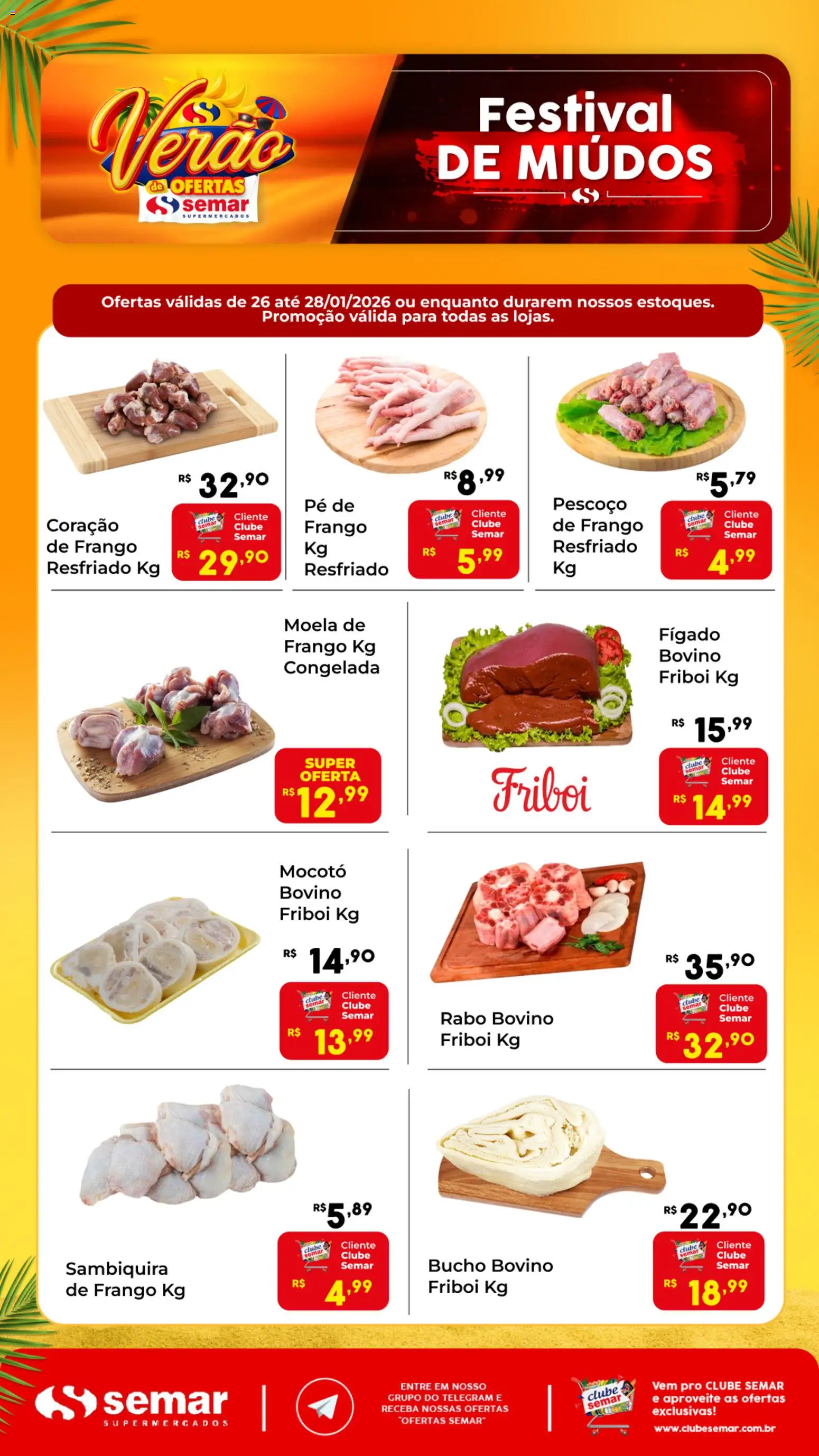 Semar Supermercado - Ofertas Festival de Miúdos - página 1- válido a partir de 26/01/2026
