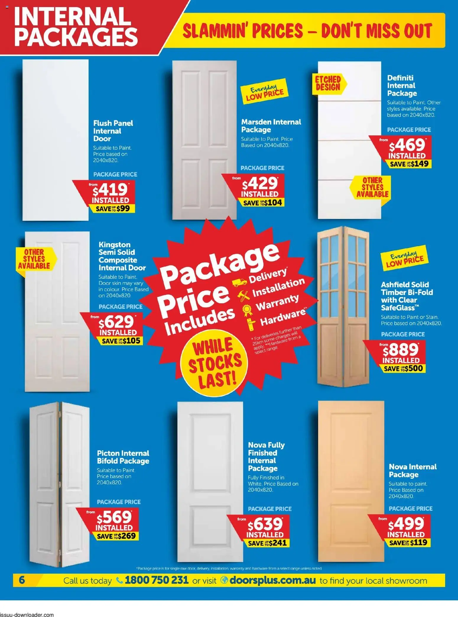 Doors Plus  Catalogue  - page 6- valid from 01/12/2025