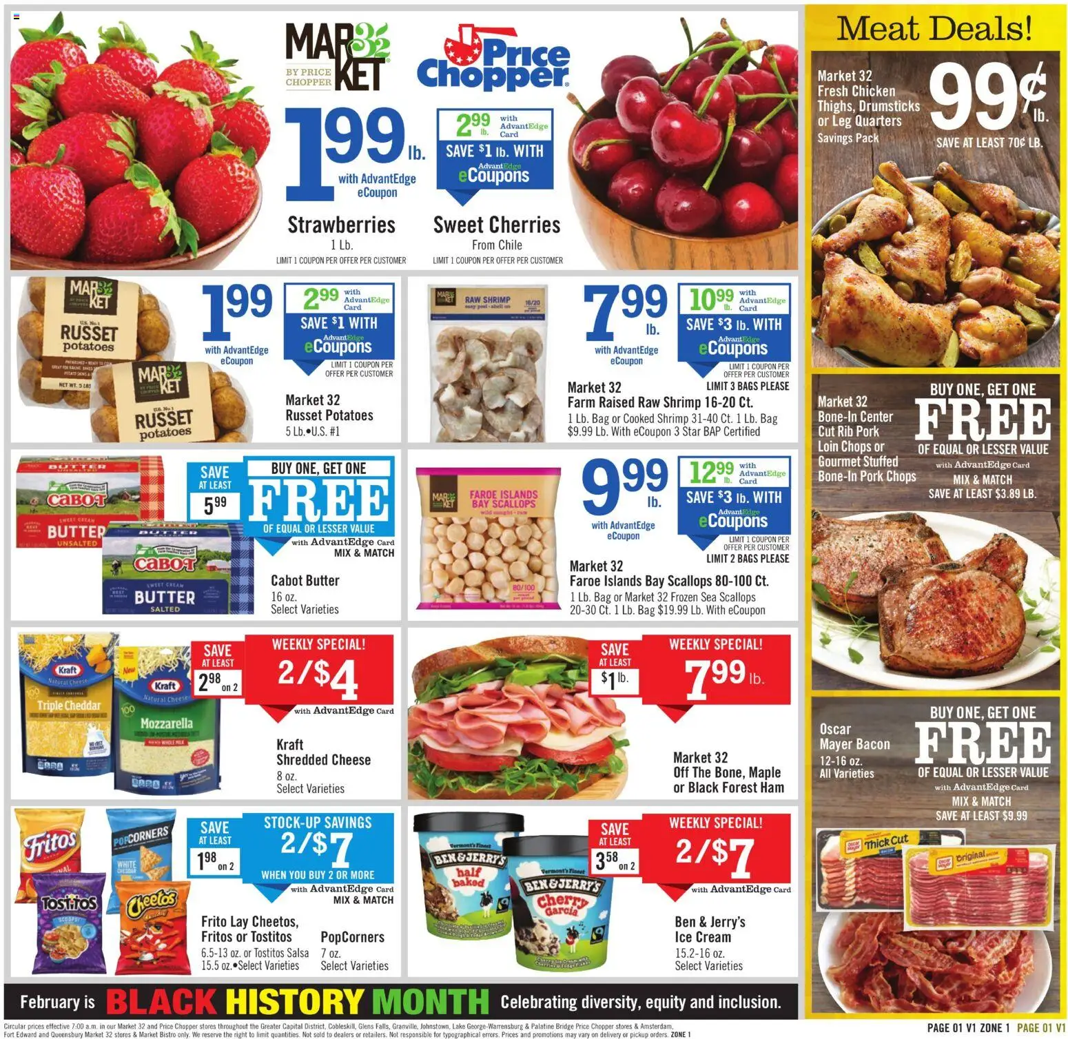 Price Chopper Weekly Ad - page 1- valid from 02/08/2026