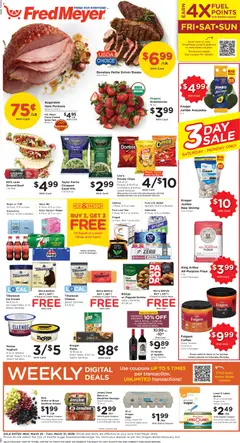 Preview Fred Meyer Weekly Ad valid from 03/25/2026
